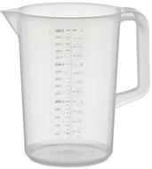 APS Messbecher 3 Liter, &Oslash; 17,5 x H: 23,5 cm, Kunststoffbecher mit gepr&auml;gter