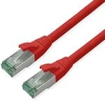 ROLINE RM Patchkabel Kat.6A S/FTP (PiMF), rot, 3 m