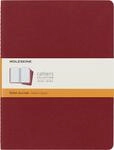 Moleskine Cahier Journal, 3er-Set linierte Notizb&uuml;cher, Kartoneinband mit...