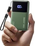 INIU 10000mAh Power Bank, Mini 45W Schnellladung Reise Gadgets PowerBank 