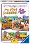 Ravensburger Puzzle Tiere auf der Baustelle - 2, 4, 6, 8 Teile Puzzle ab 2