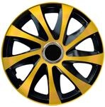 Radzierblende Drift EXTRA schwarz/Gold 15 Zoll 4er Set