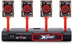XSHOT 4 Elektronische Zielscheiben von ZURU, Tragbar und interaktiv mit