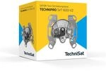 TechniSat TECHNIPRO SVT 600 V2 - Twin-Antennendose f&uuml;r Sat, TV, Radio (Stichdose mit