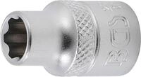BGS 2368 | Steckschl&uuml;ssel-Einsatz Super Lock | 10 mm (3/8") | SW 8 mm | Wellenprofil