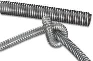 Schwerer PU-Schlauch schwer entflammbar (Holzindustrie), Durchmesser 50 mm, 15...