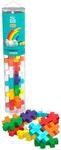 Plus-Plus 4353 Big Regenbogen Farbmix Tube, Bausteine ab 1 Jahre, 15 Teile | Geniales
