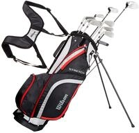 WILSON Anf&auml;nger-Amazon Exclusive Komplettsatz, 10 Golfschl&auml;ger mit Carrybag,