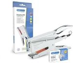 Rapesco 1794 Porpoise ONE Bypass-Heftzange mit 1000 Heftklammern, Chrom |...