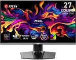 msi MAG 272UP QD-OLED E16 27 Zoll 4K UHD Monitor mit QD-OLED Tandem Technologie (3840