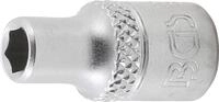 BGS 10651 | Steckschl&uuml;ssel-Einsatz Sechskant | 6,3 mm (1/4") | SW 3/16"