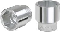 KS Tools 3/4' CLASSIC Sechskant-Stecknuss, kurz, 19mm, auf H&auml;nger