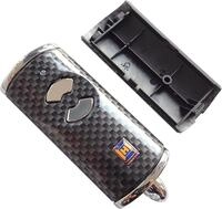 H&ouml;rmann Handsender Cover HSE2BS Carbon Optik Leer Geh&auml;use ohne Batterie ohne