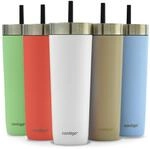 Contigo No-Spill Tumbler mit Strohhalm | isoliert | 14h kalt | 720 ml 