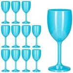 Relaxdays Weingl&auml;ser Kunststoff, 12er Set, bruchfest & BPA-frei, 250 ml,...