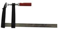 Toolland Klemme, 150 x 50 mm, 230 g, ergonomischer Griff, rot