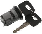 febi bilstein 34077 Schlie&szlig;zylinder f&uuml;r Z&uuml;ndschloss, mit Schl&uuml;ssel, 1 St&uuml;ck