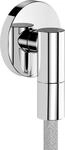 hansgrohe FixFit Fine S - Schlauchanschluss Dusche, universaler Wandanschluss...