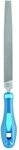PFERD Werkstattfeile Flachspitz, 150mm, rechteckige, spitz zulaufende Feile,