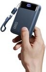 INIU 20000mAh Power Bank, Klein 22.5W Schnellladung Externe Handyakkus | Angebrachtem