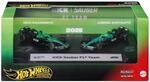 Hot Wheels Premium Formula 1 Kick Sauber F1 Team 2er-Pack | Set mit 2