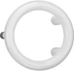 ECO Sto&szlig;griff rund f&uuml;r Trennwand &oslash; 210mm LA 100mm - T&uuml;rgriff mit Anschlagpuffer,