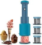 Cecotec Eismaschine Gelatec EasyMove, 5 Modi f&uuml;r Eis, Sorbet, Slush & Shake | 3 x