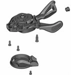 Shimano SL-M6100 Schalthebeleinheit, Black, One Size