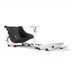 OPLITE NitroKart V2 Sim Racing Cockpit Verstellbar Kinder Erwachsene White
