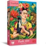Trefl - Puzzle 1000 Teile, Portr&auml;t im Dschungel, Premium Plus, Frida Kahlo |...