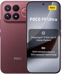 Poco F9 Ultra, Smartphone 12+256 GB, Dark Cherry, 8050mAh Akku, 100W Laden 
