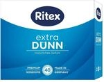 Ritex Kondome extra d&uuml;nn &ndash; gef&uuml;hlsecht & hauchzart, vegan &ndash; 40 St&uuml;ck 