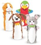 Melissa & Doug - Handpuppen - verspielte Haustiere (4er Set)