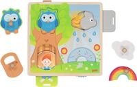 goki Hintergrundbildpuzzle aus Holz: Wetter: 21,8 x 22,5 x 2,8 cm