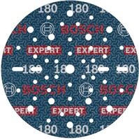 Bosch EXPERT O780 Folienschleifscheibe, 150 mm, G180 | f&uuml;r Hartholz, Farbe auf...