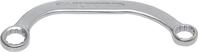 BGS 30723 | C-Form Doppel-Ringschl&uuml;ssel Zw&ouml;lfkant | SW 14 x 15 mm