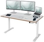Leitz Ergo Elektrischer Stehschreibtisch mit Memory-Funktion 140x80cm 