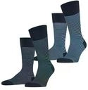 ESPRIT Herren Fine Line 2-Pack Socken Baumwolle atmungsaktiv