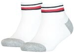 Tommy Hilfiger Unisex Kinder Iconic Kids' Sports Quarter Socks (2 Pack) Socken...