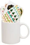 Thumbs Up MYXMASMUG Tasse Make a Christmas, inklusive Sticker, Keramik, wei&szlig;,...
