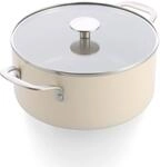 KitchenAid Aluminium Kochtopf Mit Glasdeckel, 24 Cm/4,91 L,