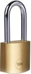 Yale Y110B/20/122/1/B - Standardschutz - Messing-Vorh&auml;ngeschloss 20 mm - langer
