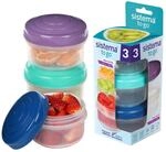 Sistema Snack Pots Mini Bites TO GO Frischhaltedosen | 130 ml | stapelbare