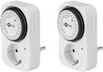 Goobay 55538 Analoge Zeitschaltuhr Steckdose 3500W Mechanische Schaltuhr...