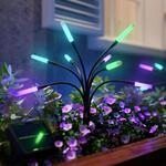 Nanoleaf Solarlampen f&uuml;r Au&szlig;en Garten (2er Set) mit Fernbedienung, 8...