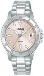 Lorus Damen Uhr sportlich Edelstahl Silber