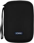 AISENS Schutzh&uuml;lle f&uuml;r Externe Schachtel, 2,5 Zoll (6,35 cm), Schwarz