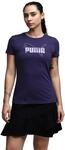 PUMA Damen ESS Logo Lab Metallic Tee Tees (1er Pack)