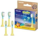 Beurer SC WavyClean Aufsteckb&uuml;rsten f&uuml;r elektrische Zahnb&uuml;rste Kinder, 6-12 