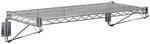 Vogue Wandregal aus Stahldraht, 1220 mm, verchromter Stahl, Gr&ouml;&szlig;e: 1220 (B) x 360